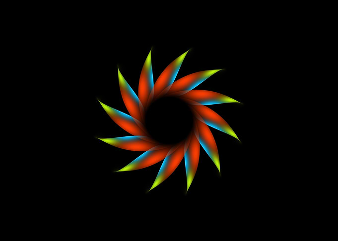 Shape trippy design party