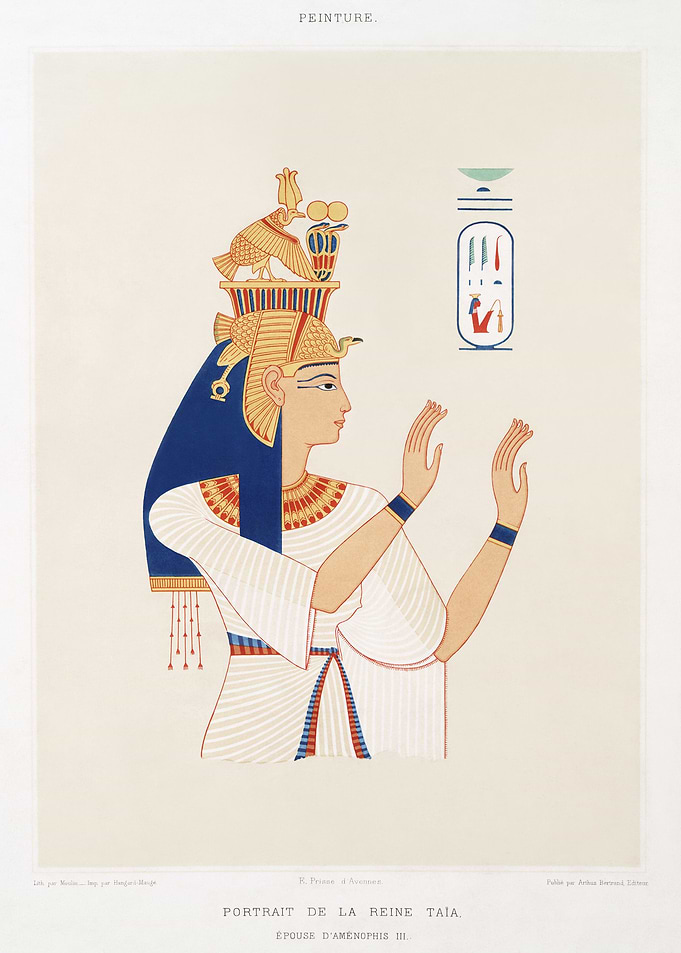 egyptian mural