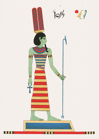 egyptian mural