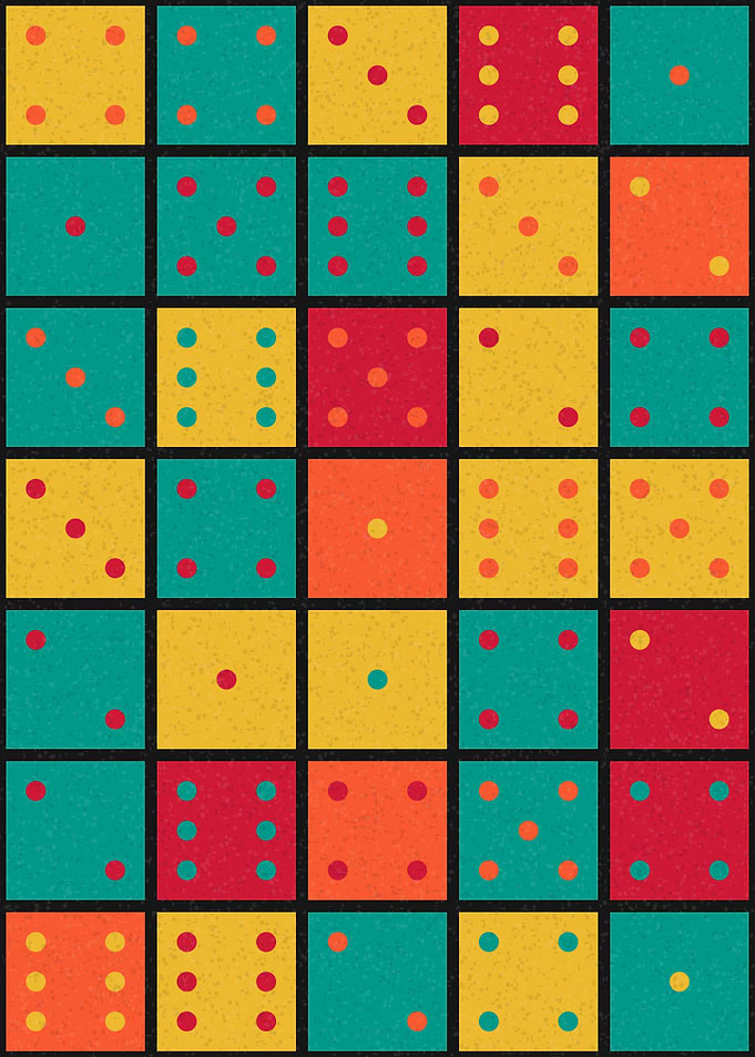 Abstract Dash Pattern