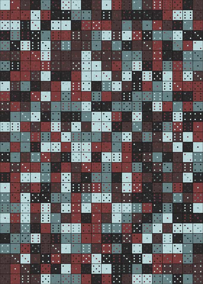 Abstract Dash Pattern