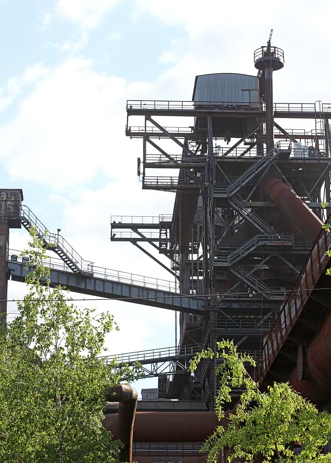 Abandon industrial factory