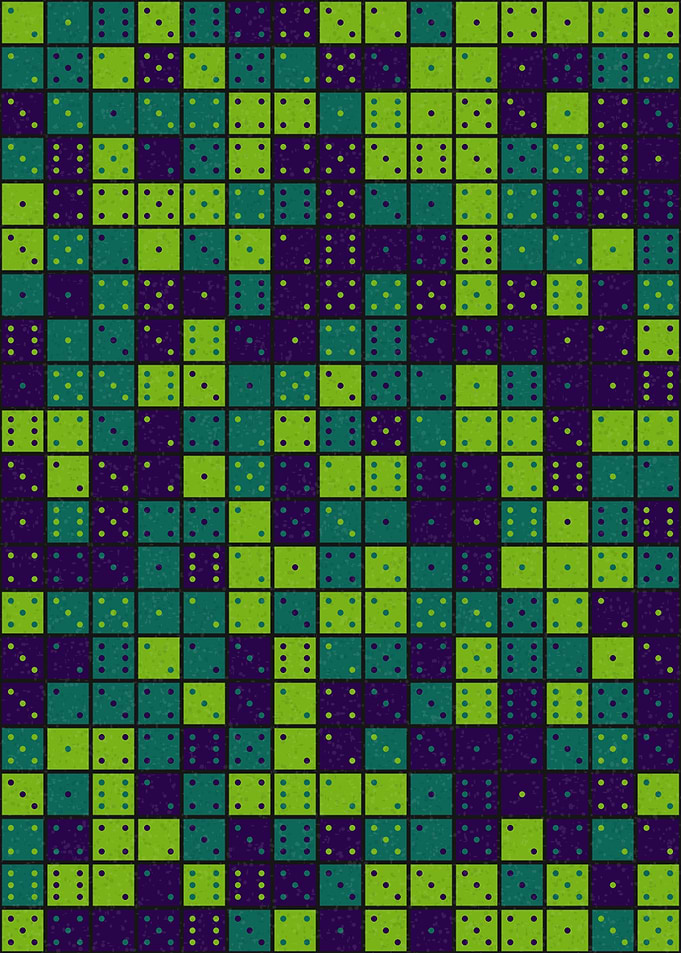Abstract Dash Pattern