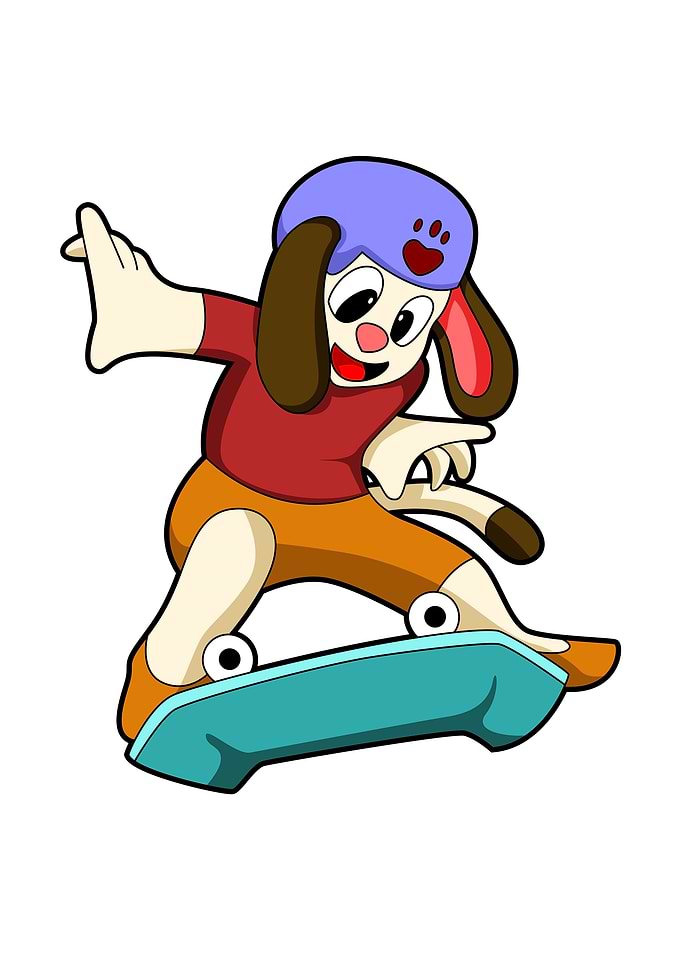 Dog Skater Skateboard