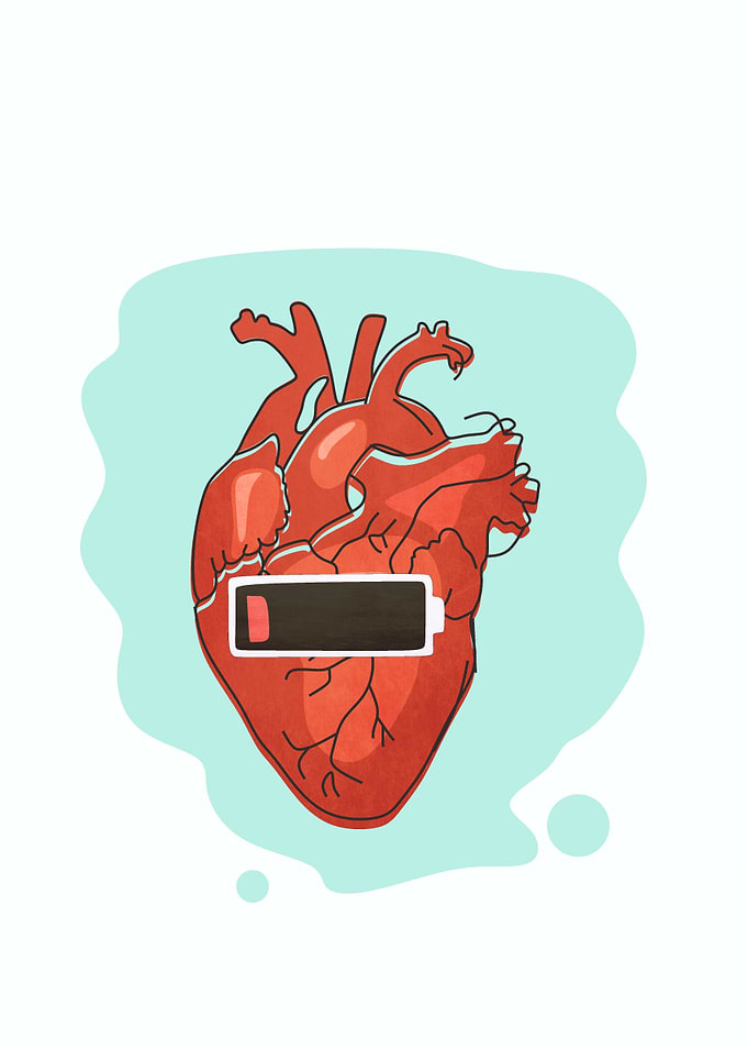 When heart is running