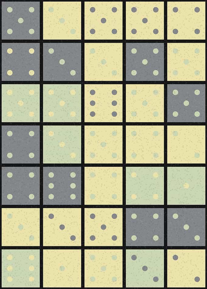 Abstract Dash Pattern