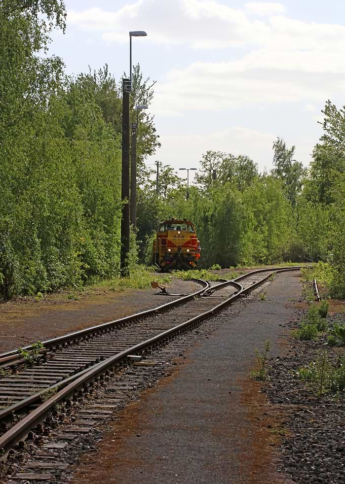 Industrial factory place