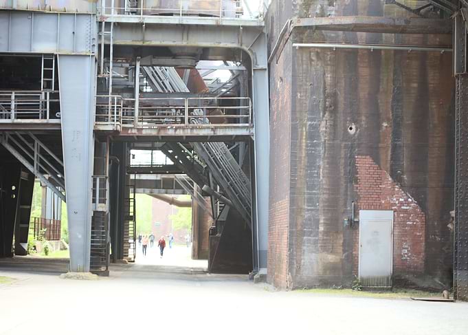Old factory area Duisburg