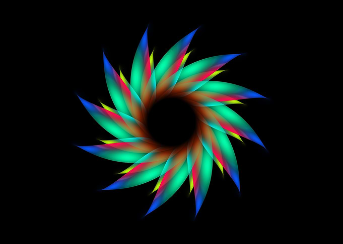 Shape trippy design party