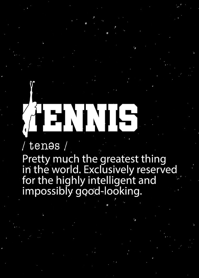 Tennis Player Wall Decor