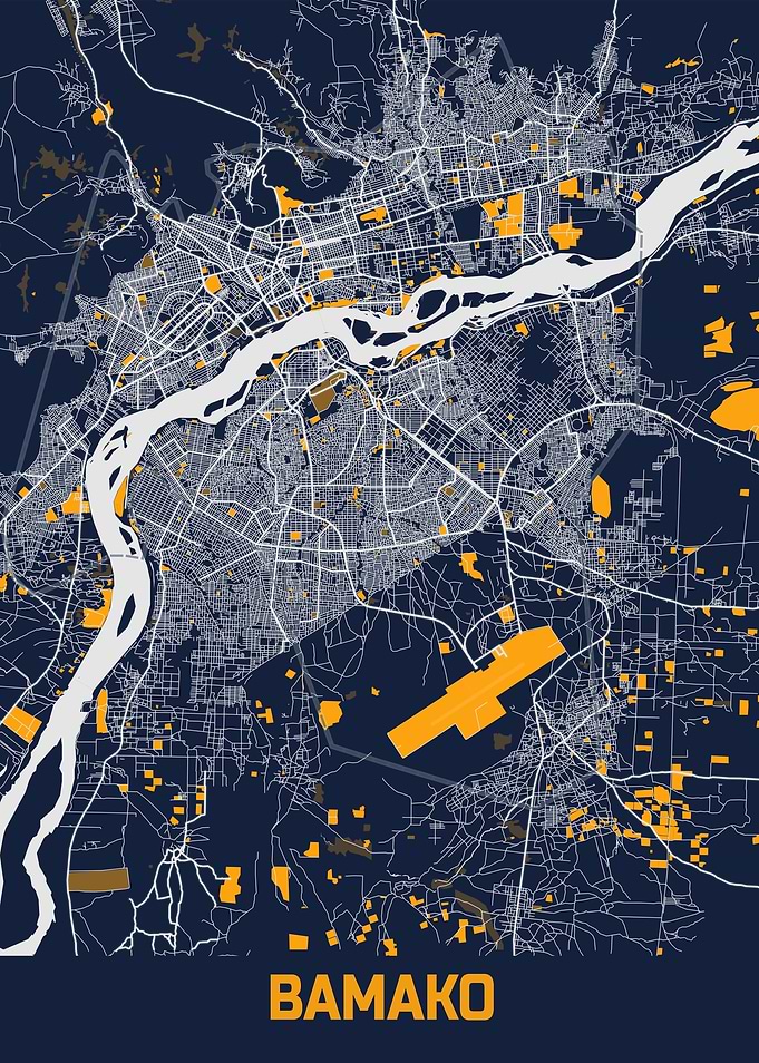 Bamako Bluefresh Map