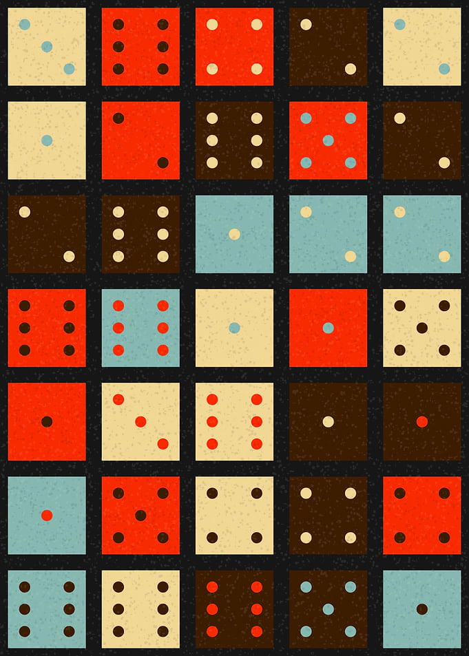 Abstract Dash Pattern