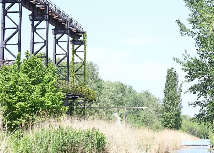 Abandon industrial factory