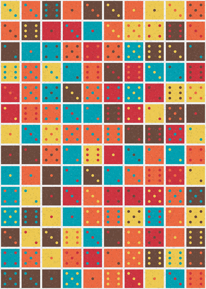 Abstract Dash Pattern
