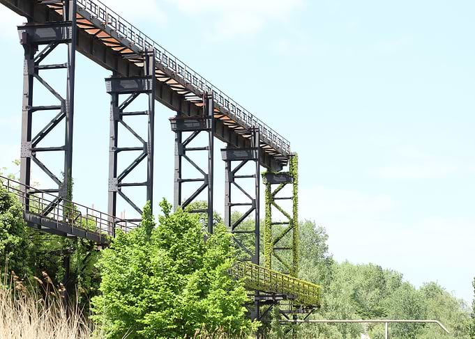 Old factory area Duisburg