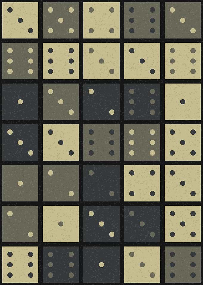Abstract Dash Pattern