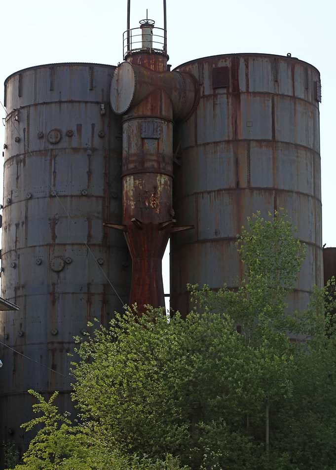 Abandon industrial factory