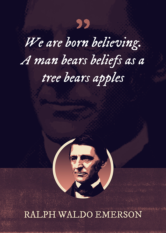 We are born believing