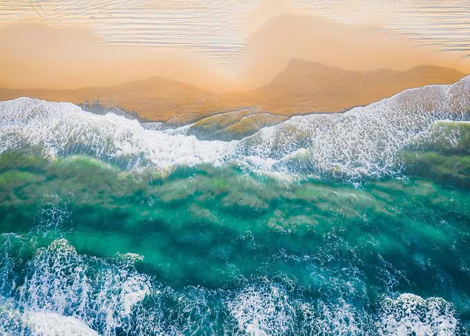 Beach sand sea
