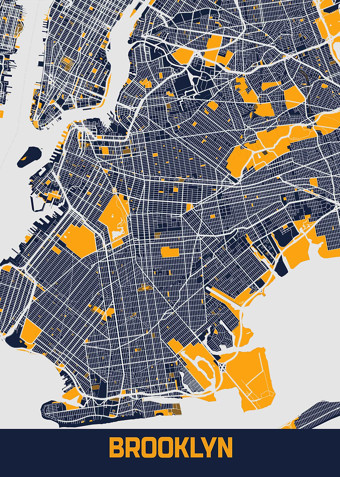 Brooklyn Bluefresh Map