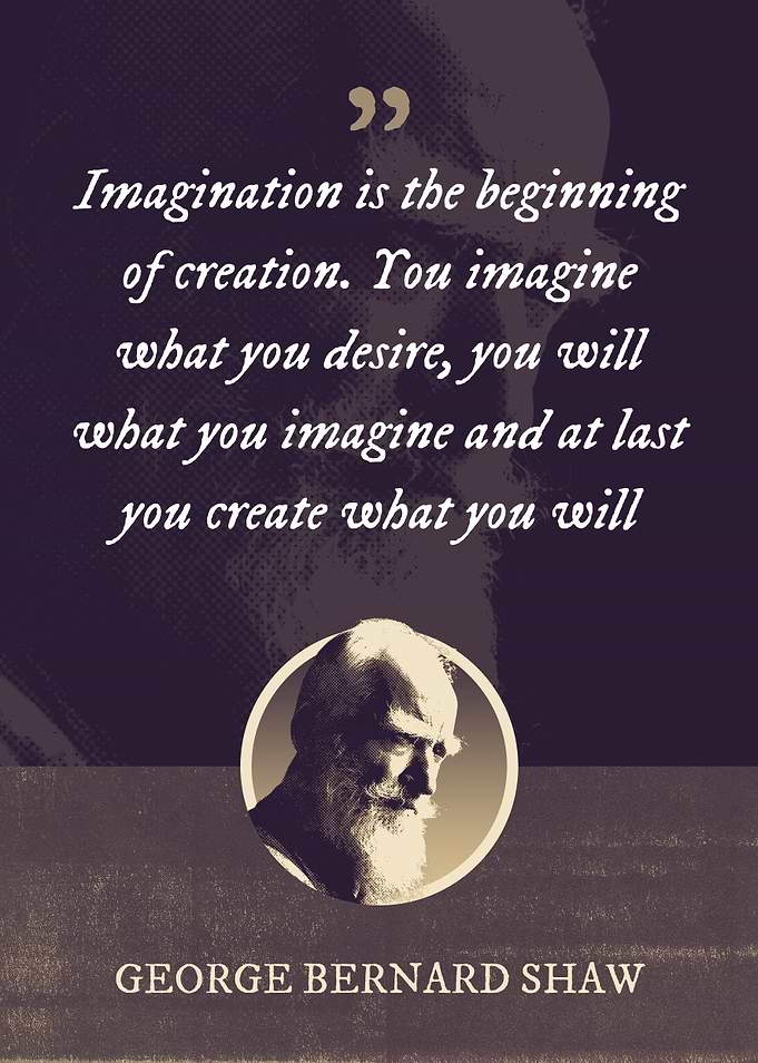 Imagination is the