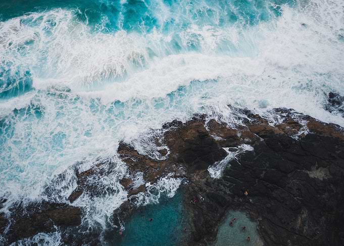 Beach sand sea