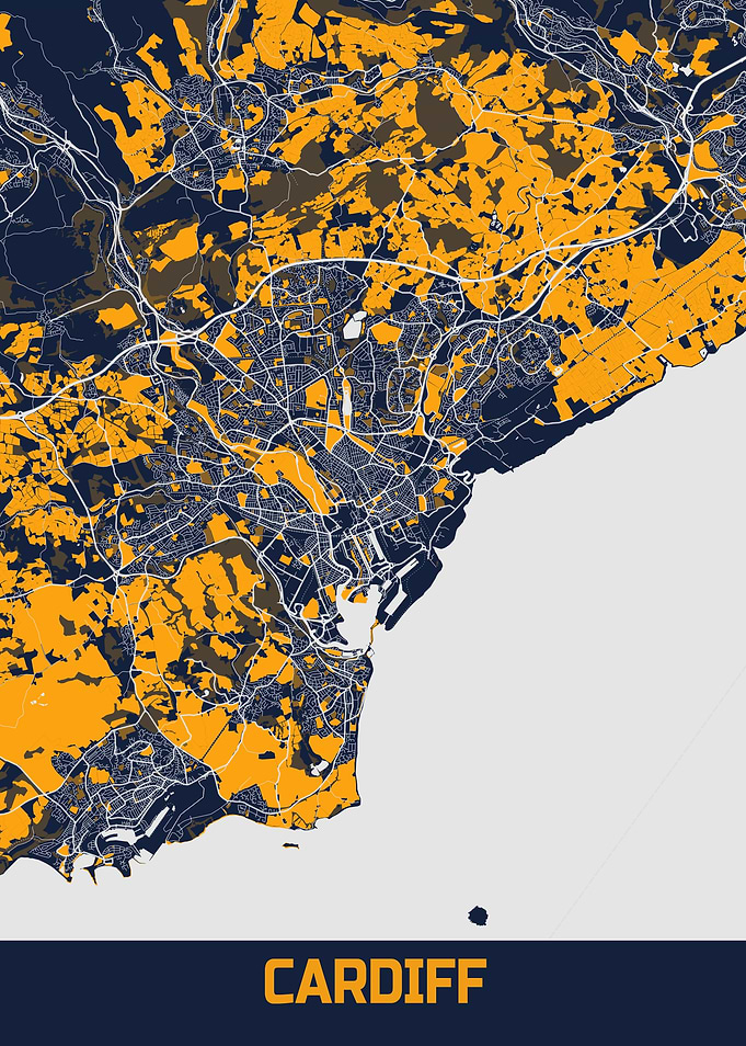 Cardiff Bluefresh Map