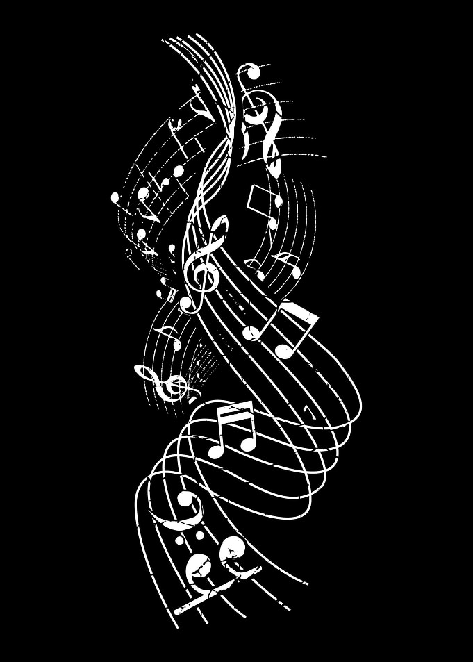 Notes Swirl Music Artist G
