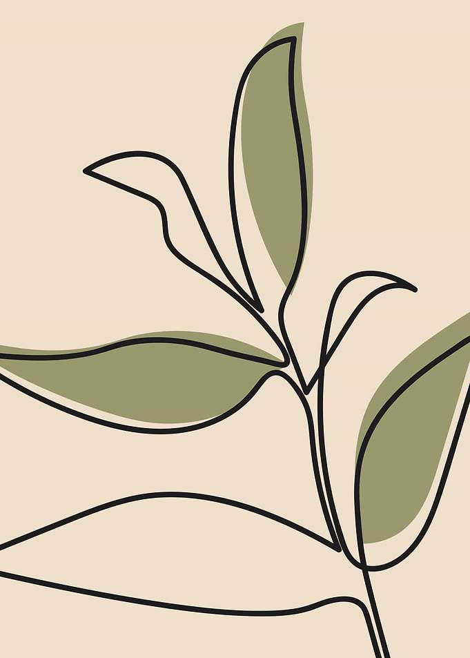 Green Leaf Art