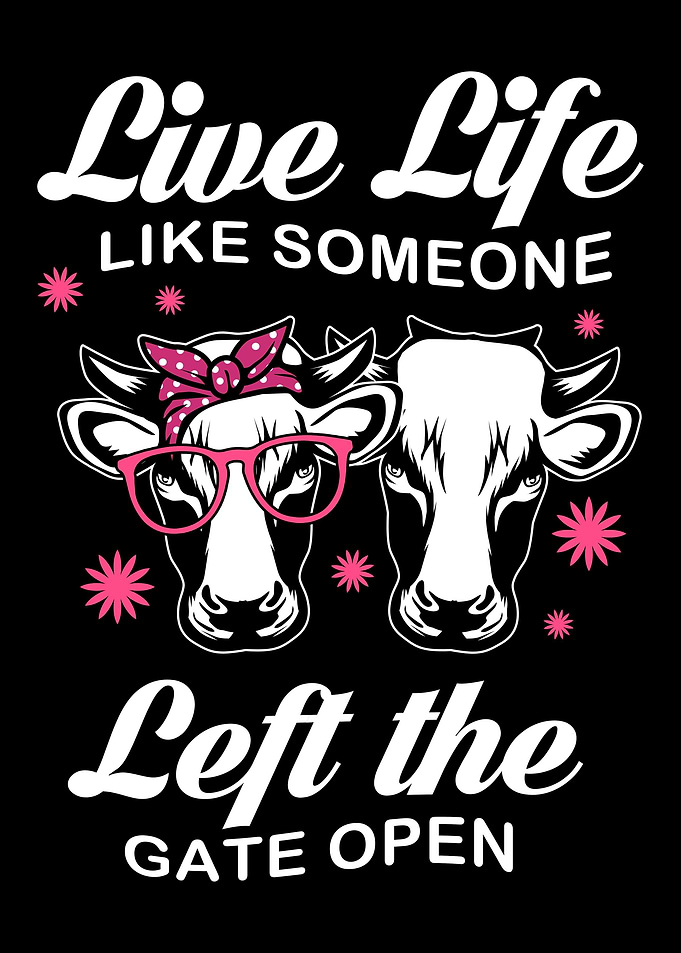 Funny Cow Heifer