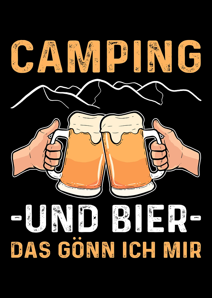 Camping Beer Camper Campin