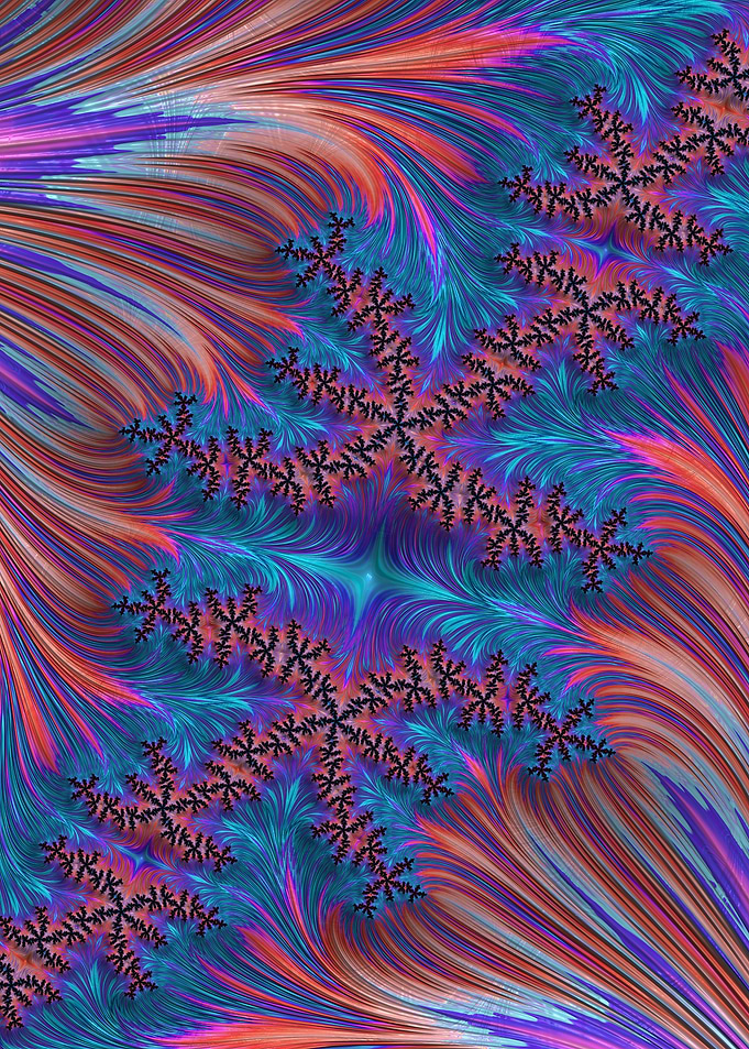 Feathery Boho Fractal
