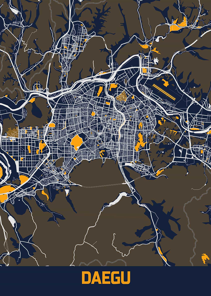 Daegu Bluefresh Map