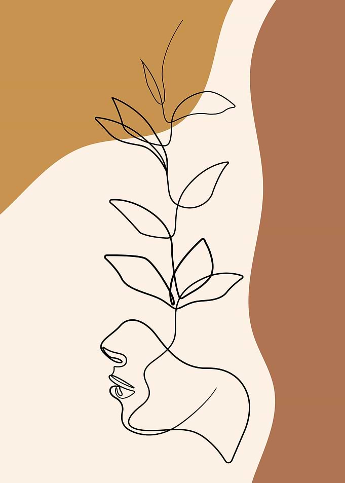 Human and Nature Art Work