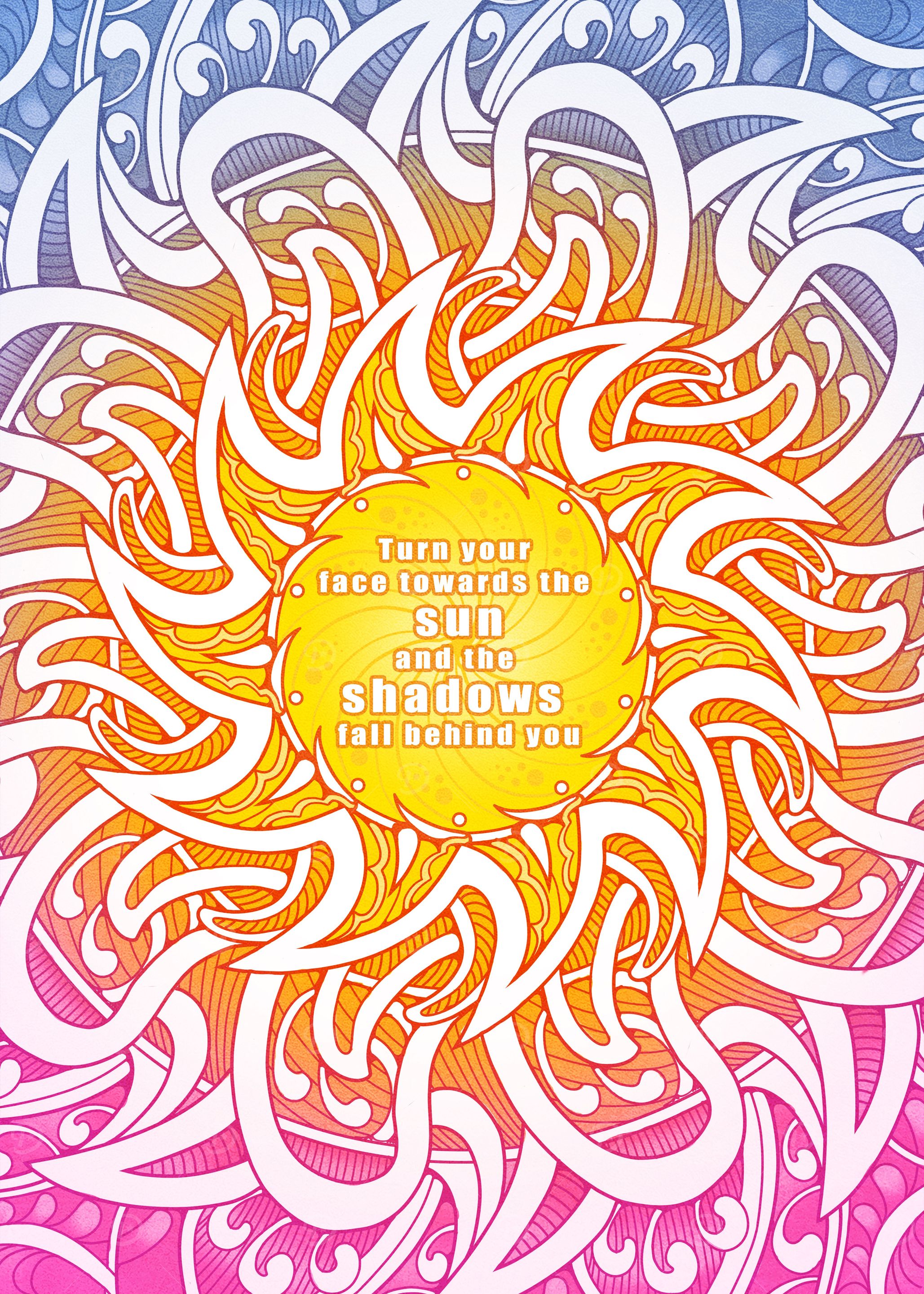 MANDALA QUOTE Sun Shadows