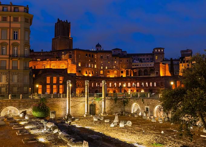 Ancient Rome By Night