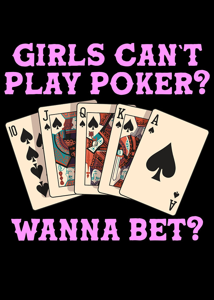 girl cant play poker