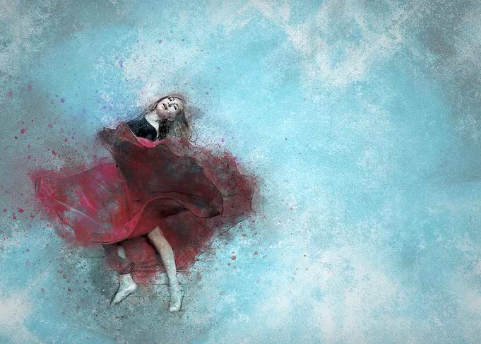 Blue dance