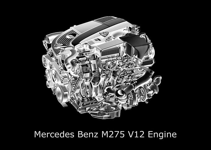 Mercedes Benz M275 Engine