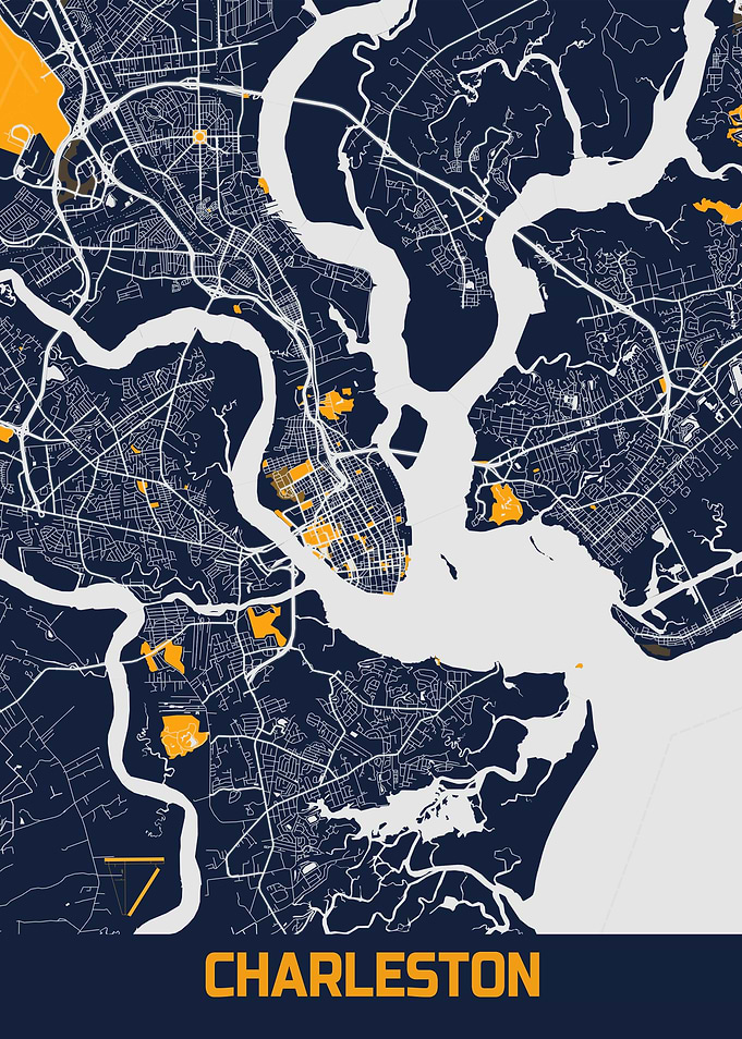 Charleston Bluefresh Map