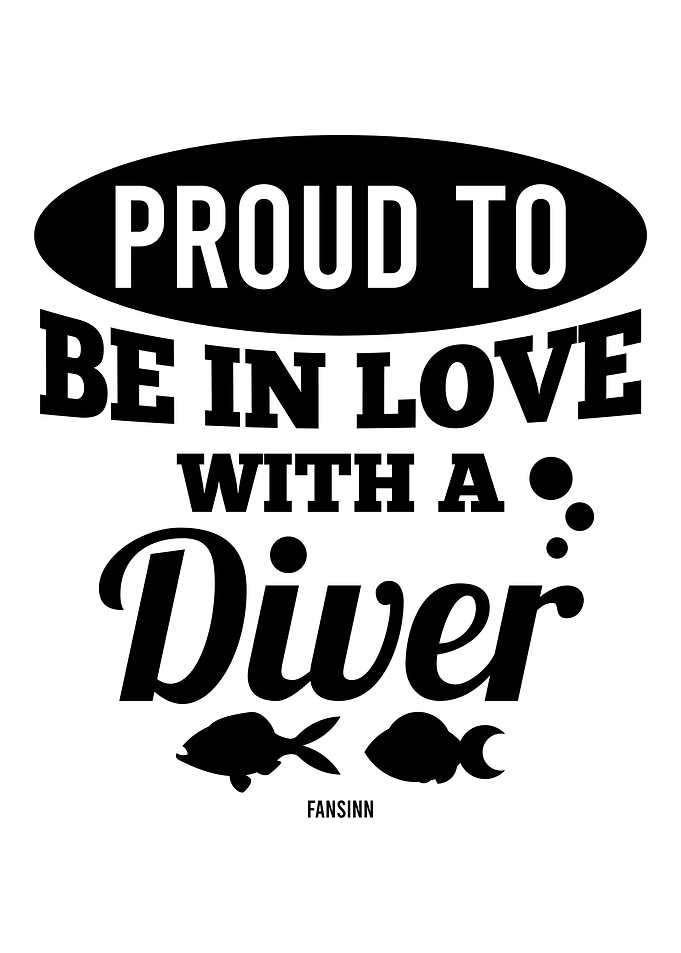 Diving saying gift