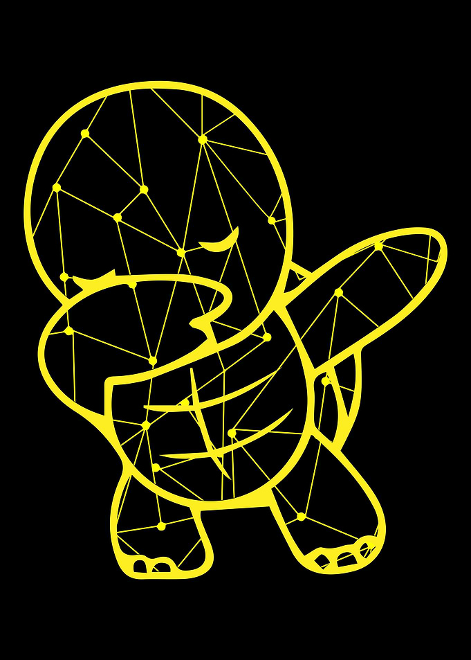 Dabbing Dab turtle Star