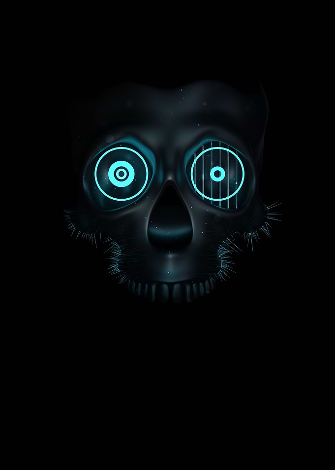 Bearded Skull