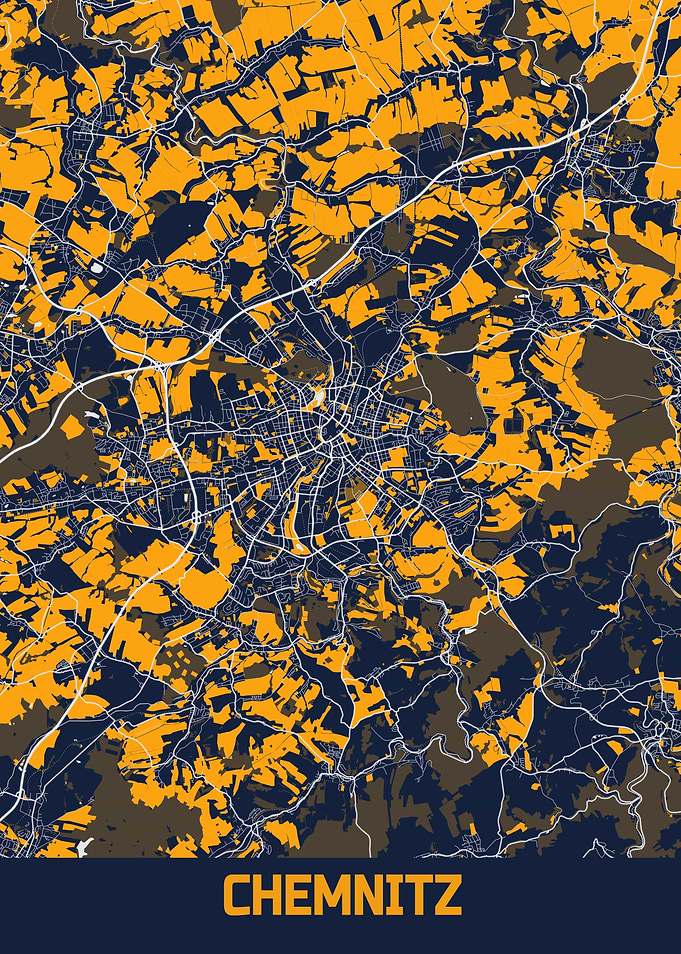 Chemnitz Bluefresh Map