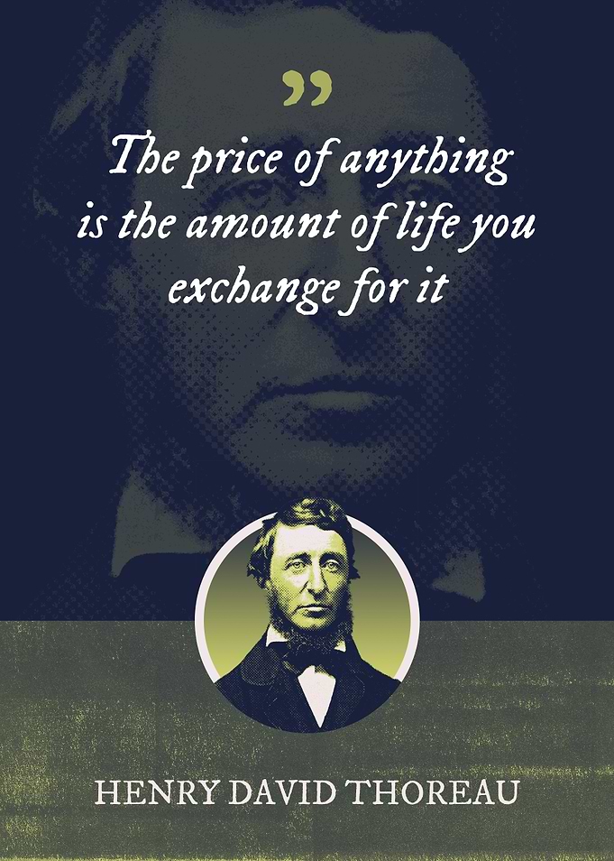The price of anything is
