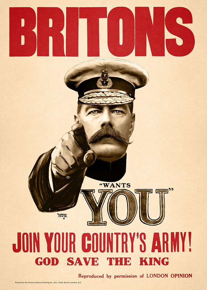 Britons Wants You poster