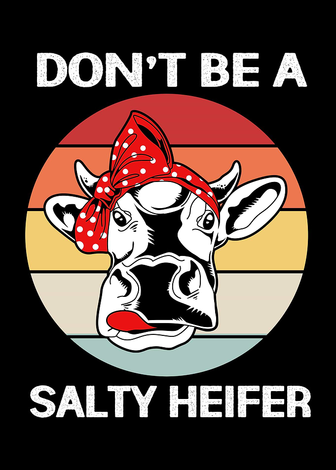 Dont Be A Salty Heifer