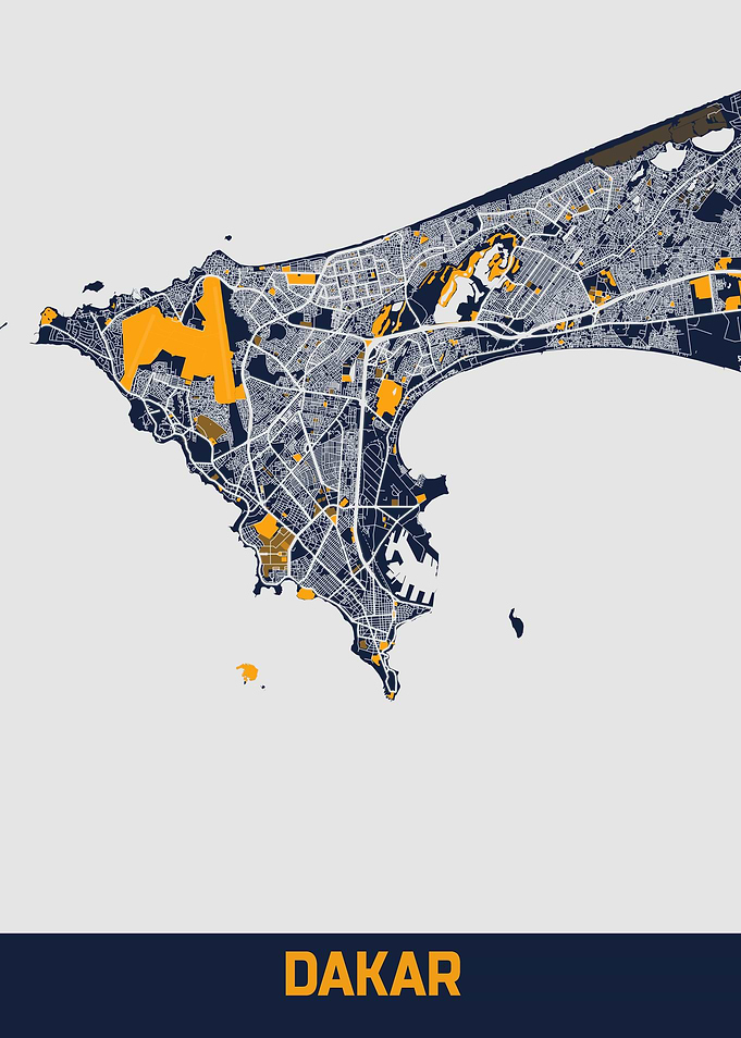 Dakar Bluefresh Map