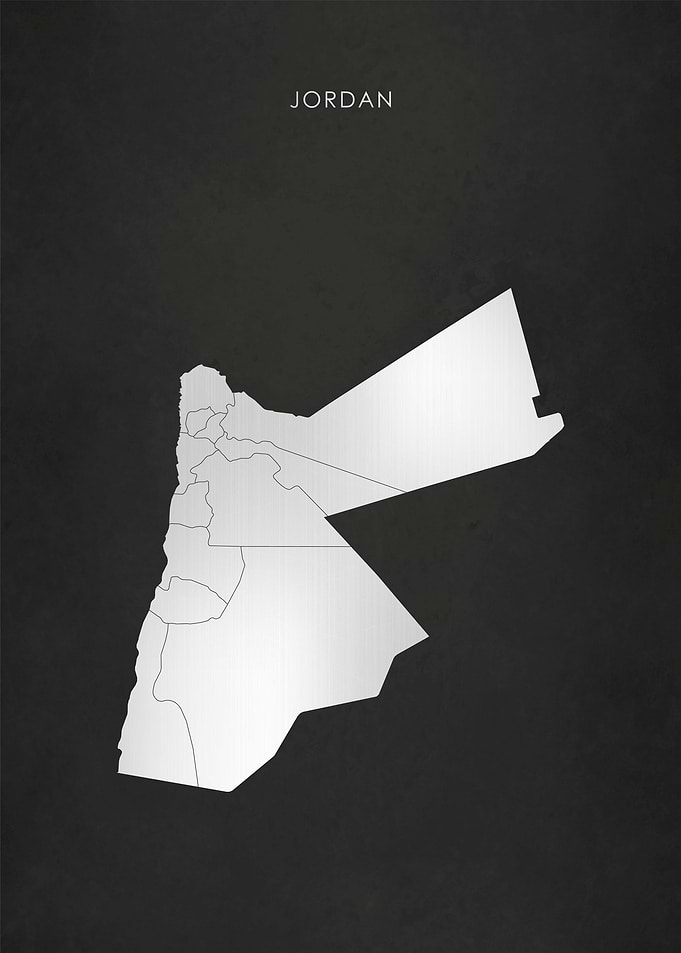 Silver Jordan Map