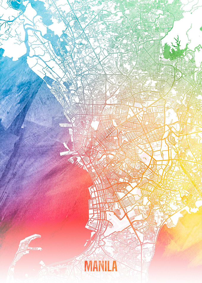 Manila map